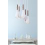 Maxlight SOFT P0147 lampa wisząca 40w/e27   ip20