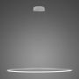 Altavola Design Ledowe okręgi LA073/P_120_in_3k_silver lampa wisząca 1x45W/LED 2700lm 3000K IP44