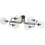 Emibig BRENDI 6A BL TRANSPARENT 831/6A lampa sufitowa 6x10W/E14 IP20