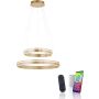 Paul Neuhaus Q-VITO 8420-60 lampa wisząca 2x65W/LED 7300lm 2700-5000k ip20