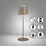 Fischer&Honsel Cosenza 850353 lampa stołowa 2x2W/LED  270lm IP44 RGBW