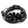 Novolux PORTOFINO 858A-G05X1B-02 IP65 girlanda ogrodowa 12x/E27