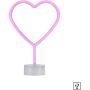 Paul Neuhaus NEON-HERZ 85028-87 kinkiet 1x1W/LED 1lm multikolor ip20