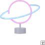 Paul Neuhaus NEON-SATURN 85029-70 lampka stołowa 1x1W/LED   ip20
