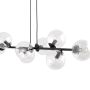 Emibig ROSSI 8 BL TRANSPARENT 874/8 lampa wisząca 8x10W/E14 IP20
