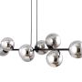 Emibig ROSSI 8 BL GRAFIT 875/8 lampa wisząca 8x10W/E14 IP20