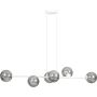 Emibig ROSSI 6 WH GRAFIT 878/6 lampa wisząca 6x10W/E14/T26 IP20