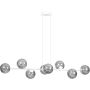 Emibig ROSSI 8 WH GRAFIT 878/8 lampa wisząca 8x10W/E14 IP20
