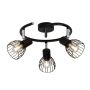 Brilliant Blacky 62133/06 spot 3x40W/E14 IP20