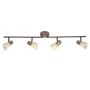 Brilliant Luca 35832/56 spot 4x40W/E14 IP20