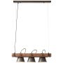 Brilliant Plow 82173/46 lampa wisząca 3x10W/E27 IP20