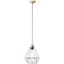 Brilliant Drewno 99530/76 lampa wisząca 1x25W/E27 IP20