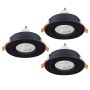 Eglo BARRANCO GU10 902257 downlight wpuszczany 3x4.5W/GU10   IP20