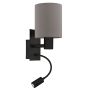 EGLO PASTERI 900701 kinkiet 1x40W/E27|1x3,8W/LED IP20