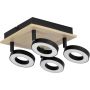 Eglo RIELVES 901205 spot 4x4.2w/led 2000lm 3000k ip20