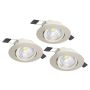 Eglo SALICETO 902282 downlight wpuszczany 3x6W/LED 3X580lm 4000K IP20