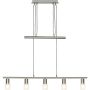 Brilliant Lea G32473/77 lampa wisząca 5x4W/E14 IP20