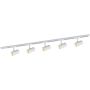 Italux Marvi TR Jazz 913703-5-WH-SET reflektor szynowy+szyna 5x35W/GU10 IP20