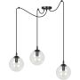 Emibig GIGI 3 BL TRANSPARENT 936/3 lampa wisząca 3x10W/E14 IP20