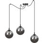 Emibig GIGI 3 BL GRAFIT 937/3 lampa wisząca 3x10W/E14 IP20