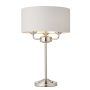 Endon Highclere 94391 lampa stołowa 3x18W/E14 IP20  