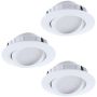 Eglo PINEDA 95857 oprawa wpuszczana 3x6W/LED 3000K
