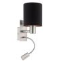 Eglo PASTERI 96483 kinkiet na wysięgniku 1x40W/E27 + 1X3,5W/LED 3000K