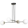 Emibig OGNIS 4 BLACK 966/4 lampa wisząca 4x10W/E14 IP20