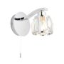Endon Ria 96135 kinkiet 3W LED G9   IP44