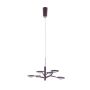 Italux KRESYDA AD16014-6B DARK COFFEE lampa wisząca 6x3,6W/LED 3000K