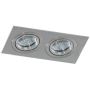 AZzardo CARO AZ2438 downlight wpuszczany 2x50W/GU10 IP20 