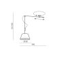 AZzardo MALAGA LAMPBODY AZ2313 zawiesie 1x60W/E27 IP20 