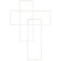 Azzardo QUADRATUS  AZ2993 Kinkiet LED 1x80W/LED