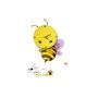 Milagro BEE 145 Kinkiet ścienny dziecięcy zegar 1x1W/LED 