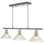 Dar Lighting Boyd BOY0375 lampa wisząca 3x60W/E27  