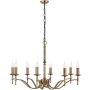 Endon Stanford CA1P8B żyrandol 8x40W/E14  