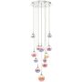 Dar Lighting Cesario CES1250 lampa wisząca 12x1,66W/LED  3000K