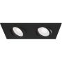 Maytoni Atom DL024-2-02B downlight wpuszczany 2x50W/GU10 IP20 
