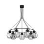 Milagro DON BLACK MLP752 Żyrandol 7x60W/E27 