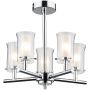 Dar Lighting Elba ELB0550 lampa sufitowa 5x40W/G9 IP44 