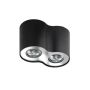 AZzardo NEOS FH31432B_BK-CH oprawa natynkowa 2x50W/GU10 