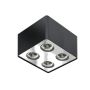 AZzardo NINO FH31434S_BK-CH oprawa natynkowa 4x50W/GU10 