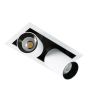 Italux MERCANTA GL7117-2/12W 4000K WH+BL oprawa wpuszczana 2x12W/LED 4000K