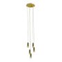 Italux MENTIN HD443N-05-8144 NN BB lampa wisząca 5x5W/LED 