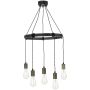 Dar Lighting Ivan IVA0531 lampa wisząca 5x60W/E27 IP20 