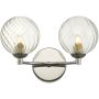 Dar Lighting Izzy IZZ0950-03 kinkiet 2x40W/G9  