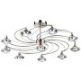 Dar Lighting Luther LUT2346 lampa sufitowa 10x40W/G9  