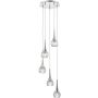 Dar Lighting Lyall LYA0550 lampa wisząca 5x40W/G9  