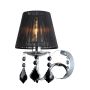 Italux CORNELIA MBM-2572/1 BK kinkiet 1x40W/E14 