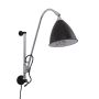 Italux EVATO MBE0024/1C-BLACK kinkiet na wysięgniku 1x60W/E14 